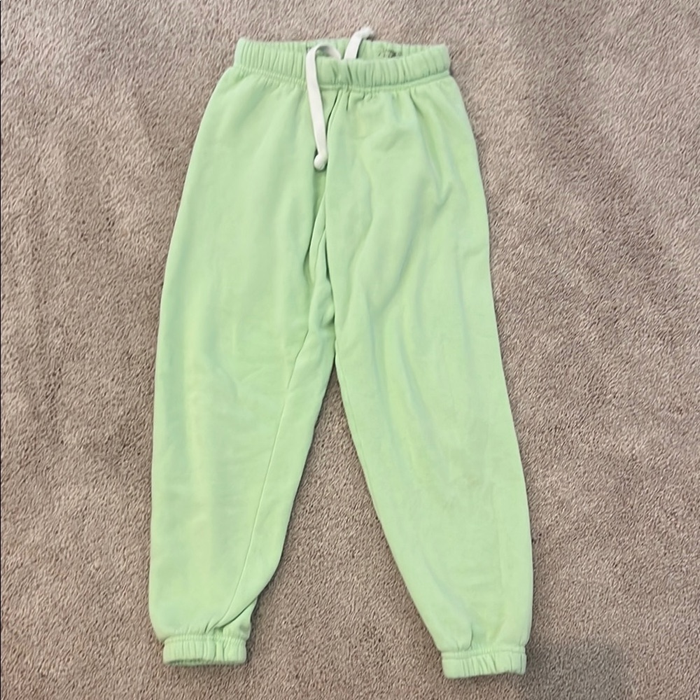 Katie J NYC Green Jogger Pants